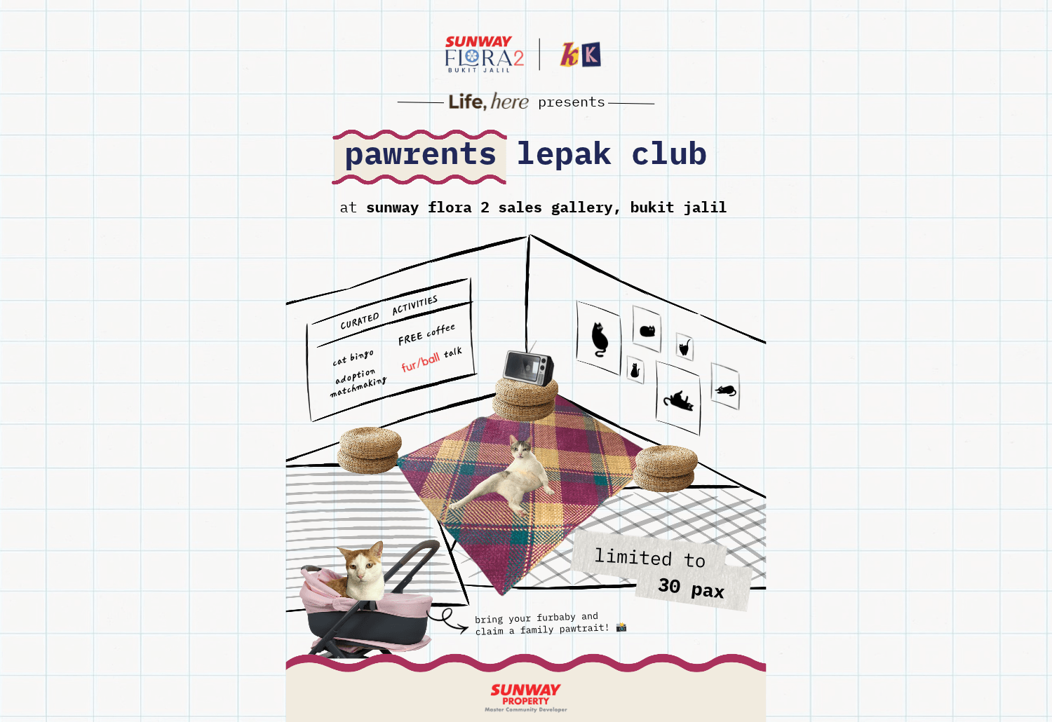 Made to Last Here - Pawrents Lepak Club with Kolektif Kuching